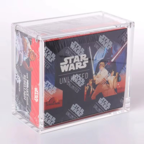 Acrylic Display Case For Star Wars Unlimited Booster Box