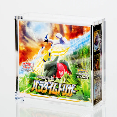 Acrylic Display Case For Standard Japanese booster pack box or 2 High Class Japanese booster pack box Deluxe Case