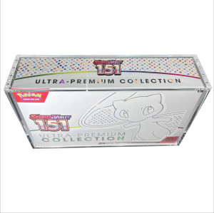 Acrylic Display Case For Pokémon 151 Ultra Premium Collection UPC