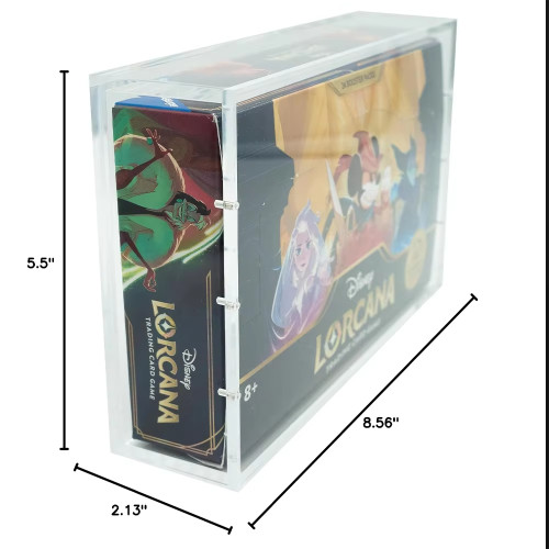 Acrylic Display Case For Disney Lorcana TCG Chapter Booster