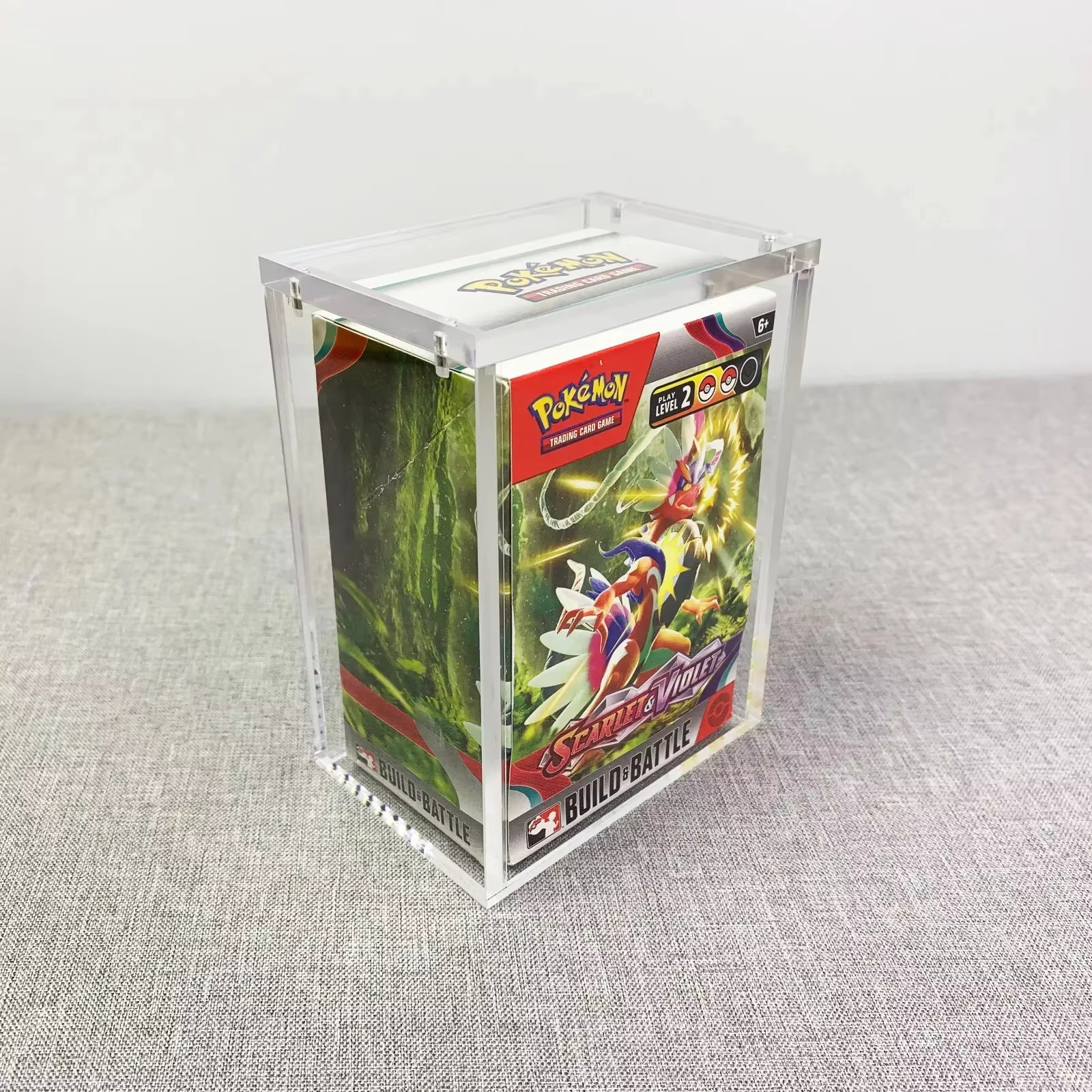 booster bundle acrylic case sizing for sleeved and blister booster packs