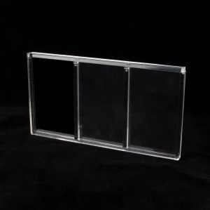ScrewDonw  Acrylic Display Case For Tcg Booster Packs (3 Slots)