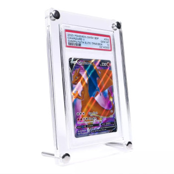 Screw-down Acrylic Display Case for Graded Cards - TCG Shop Supplies