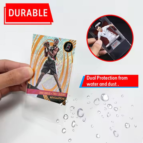 Custom Sports One Piece Penny Dragon Shield Perfect  Clear Matte Pokemon Game Yugioh Trading Card Sleeves