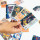 Holographic Laser Sport Trading Card Sleeves Matte Kpop Card Protector Sleeves