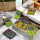 Holographic Laser Sport Trading Card Sleeves Matte Kpop Card Protector Sleeves
