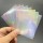 Transparent Laser Clear Plastic Sleeves Holographic Protector RainbowTrading Cards sleeves