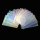 Transparent Laser Clear Plastic Sleeves Holographic Protector RainbowTrading Cards sleeves