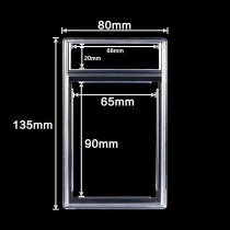 35PT Ultrasonic Sealing Grading Card Slab Tcg Standard Card Holder Sport Protector Case Pokemon Trading Grade Card Slab