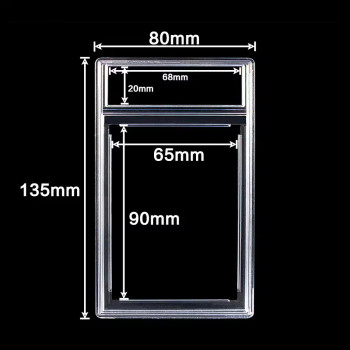 35PT Ultrasonic Sealing Grading Card Slab Tcg Standard Card Holder Sport Protector Case Pokemon Trading Grade Card Slab