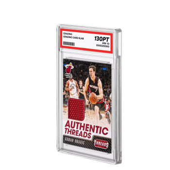 130PT Graded Collection Stamp Card Ultrasonic Sealed Postage Stamp Display Slab Display Slab Stamp Collectible clear Slab