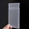 180PT Graded Collection Stamp Card Ultrasonic Sealed Postage Stamp Display Slab Display Slab Stamp Collectible clear Slab