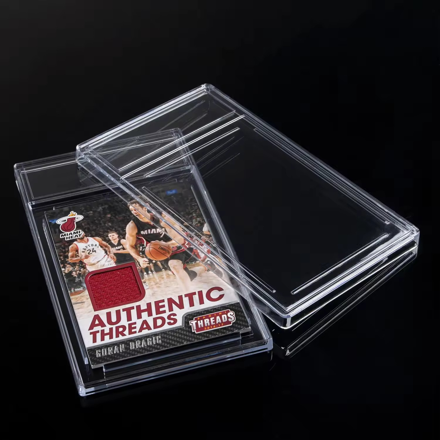 toploader rigid card protector used for pre-grading card protection
