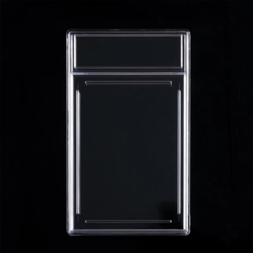 130PT Graded Collection Stamp Card Ultrasonic Sealed Postage Stamp Display Slab Display Slab Stamp Collectible clear Slab