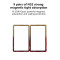 Gradient Color Aluminum Magnetic Case for Graded Card Protection Grading Card Slab Slabmags