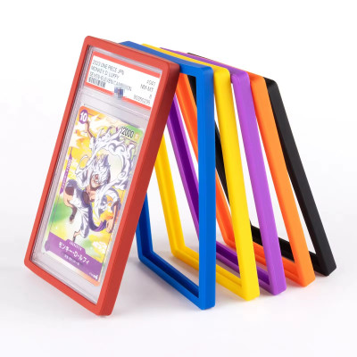 Tcg 35PT Graded Card Slab Case Bumper Graded Card Easy Fit Rubber Silicone Slab Protector Strong Cgc Gsg Pgs