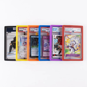 Tcg 35PT Graded Card Slab Case Bumper Graded Card Easy Fit Rubber Silicone Slab Protector Strong Cgc Gsg Pgs