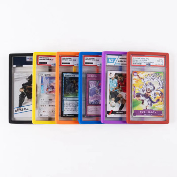 Tcg 35PT Graded Card Slab Case Bumper Graded Card Easy Fit Rubber Silicone Slab Protector Strong Cgc Gsg Pgs