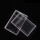 44*33mm Graded Stamp Card Holder Postage Stamp Display Slab Custom Acrylic Stamp Collecting Mini Card Grade Slab