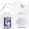 100% Uv Protection Baseball Card Case Tcg Trading Sports Pokemon 35pt One Touch Magnetic Card Holders