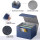 Custom PU Leather Strong Magnet Card Storage Case Fits 100+ Single Sleeved Cards Yugioh Trading Tcg Card Deck Box