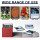 Custom PU Leather Strong Magnet Card Storage Case Fits 100+ Single Sleeved Cards Yugioh Trading Tcg Card Deck Box