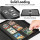 Portable Removable Baseball Game Trading PU Leather Photo Albums Card Binder Holds Protectors 9 Pocket Trading Card Binder