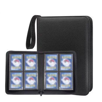 4 Pocket Ringless160 Side Loading Pocket PU Card Collection Card Albums Premium TCG Sport Game Trading Card Binder 4 Pocket Ringless160 Side Loading Pocket PU Card Collection Card Albums Premium TCG Sport Game Trading Card Binder