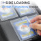 4 Pocket Ringless160 Side Loading Pocket PU Card Collection Card Albums Premium TCG Sport Game Trading Card Binder