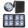 4 Pocket Ringless160 Side Loading Pocket PU Card Collection Card Albums Premium TCG Sport Game Trading Card Binder