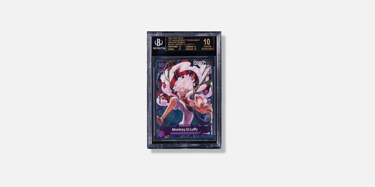 Shanks Promo card in a Guard TCG toploader