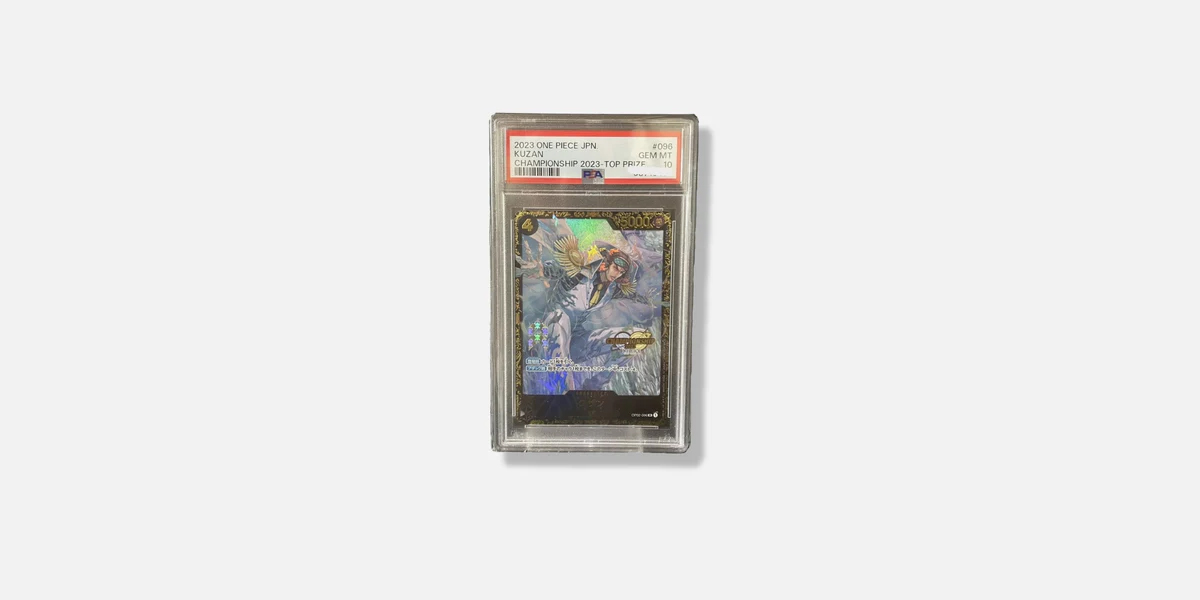 Nami Alt Art card in a Guard TCG toploader