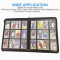 12 Pocket 480 Pockets Card Album Side Loading Card Binder Fit for YuGiOh TCG Game Sports Trading Card Binder