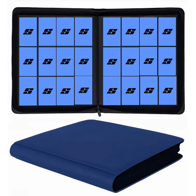 12 Pocket 480 Pockets Card Album Side Loading Card Binder Fit for YuGiOh TCG Game Sports Trading Card Binder