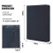 Baseball Game Trading Collector Leather Photo Albums Card Binder Holds Protectors 16 Pocket Trading Card Binder