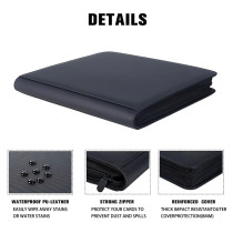 Baseball Game Trading Collector Leather Photo Albums Card Binder Holds Protectors 16 Pocket Trading Card Binder