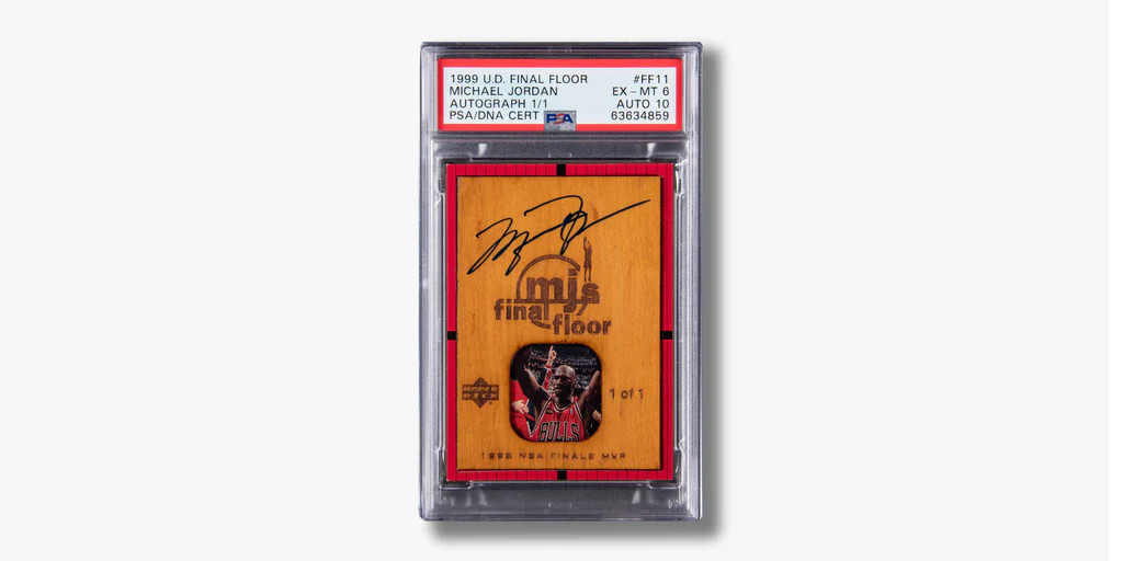 Wembanyama Logoman card in a Guard TCG binder