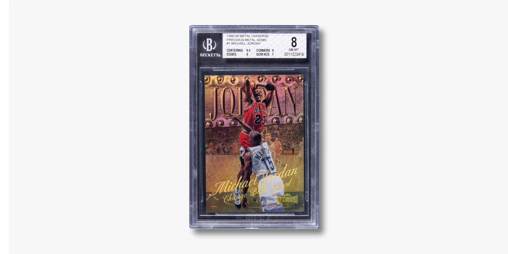 LeBron James 2003 Fleer card in a Guard TCG binder