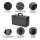 4 Slot Graded Card Case Sports Trading Card Holder with 120+ BGS FGS Plastic Slab Card Storage Box