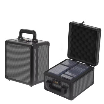 2-Row BGS Button Closure Graded Card Case Locking Collector Storage Box for HGA and CSG Graded Trading Card Slabs 2-Row BGS Button Closure Graded Card Case Locking Collector Storage Box for HGA and CSG Graded Trading Card Slabs