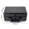 1-Slot Graded Baseball & for Pokemon Sports Trading Card Storage Box Plastic Slab Case with Button Closure