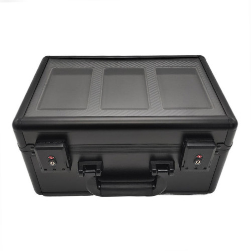 3 slot card storage case with display  for BGS SGC Graded Slab