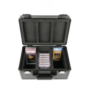 3 slot card storage case with display  for BGS SGC Graded Slab