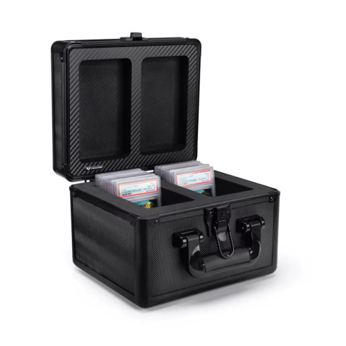 2 slot card storage case with display  for BGS SGC Graded Slab