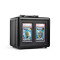 2 slot card storage case with display  for BGS SGC Graded Slab