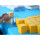 PP Plastic Game Card Storage Flip Deck Box with Dividers Plastic Card Deck Cases for Games Card Playing Card Trading Cards Sports Cards