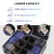 Toploader Storage Box for 3" X 4" 35pt Rigid Card, Sports Card Storage Boxes for Trading Cards, Top Loaders Card Holder