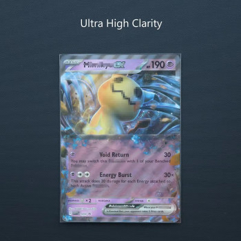 Tcg Jumbo Pokemon Card Sleeves Size L:5.4 X 7.4 Inch - Card Sleeves for Oversized TCG Trading Cards