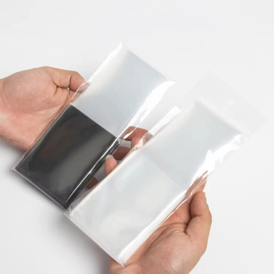 Clear - Sealable Perfect Fit Inner Card Sleeve Standard Size for TCG Dragon Ball One Pieces Card