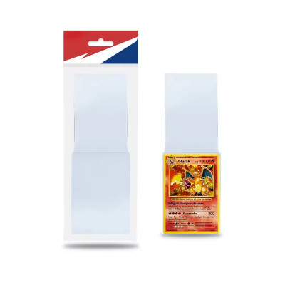 Clear - Sealable Perfect Fit Inner Card Sleeve Standard Size for TCG Dragon Ball One Pieces Card